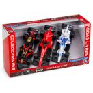Kit 3 Carrinhos F1 Miniatura Fórmula 1 Ferrari 1:43 Coleção Champion GP