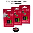 Kit 3 Cartão De Memória 16Gb Ultra Com Adaptador Sd Classe 10 Para Musica Video Foto - MasterDrive
