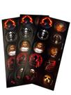 Kit 3 Cartelas Adesivo Redondo Halloween Festa Decoração Kit 3 Cartelas Adesivo Redondo Halloween Festa Decoração