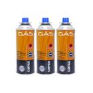 Kit 3 Cartuchos Refil de Gás Para Fogareiro e Maçarico CAMPGAS 280560 NTK Nautika