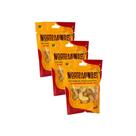 Kit 3 Castanhas de Caju Norteminas Torradas e Salgadas 50g