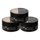 Kit 3 Cera Efeito Matte Modeladora Element 60g