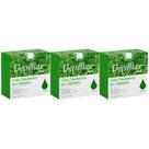 Kit 3 Cera Quente Depilatória Depilação Profissional Hortelã Depilflax Barra 500g