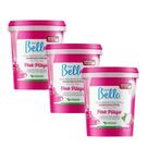 Kit 3 Ceras Depilatória Morna Pink Pitaya Depill Bella 1,3g
