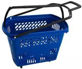 KIT 3 Cestas Cestinhas Compras Com Rodas Rodinhas 30Lts KIT 3 Cestas Cestinhas Compras Com Rodas Rodinhas 30Lts