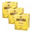 Kit 3 Chá Twinings Preto Earl grey 20g - 3 unidades