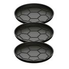 Kit 3 Chapa Petisco Redonda Copa 2022 de Ferro Fumil 20x2cm