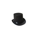 Kit 3 Chapeu Cartola Magico Preto Adulto em feltro unissex
