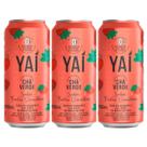 Kit 3 chas verde sabor frutas vermelhas naturais 290ml yai
