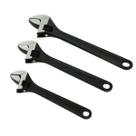 Kit 3 chave inglesa ajustável 8 10 12 polegadas Lotus
