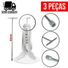 Kit 3 Chave T para Maquina de Lavar 10mm Longa 62cm Agitador Brastemp Electrolux
