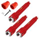 Kit 3 Chaves Hidráulica Bombeiro Instalador Pia Torneiro Lavatório Boca 21 a 40mm Multifuncional