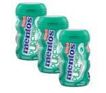 kit 3 Chiclete Mentos Pure Fresh WHITEGRENN zero açucar 92g