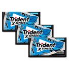 Kit 3 Chiclete Trident Fresh Intense 8g