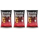 Kit 3 Chips Batata Doce Teriyaki 45G Natural E Sem Gluten