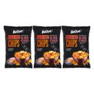 Kit 3 chips de batata doce sal rosa do himalaia 50g belive