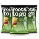 Kit 3 Chips de Mandioca e Batata-Doce ROOTS TO GO 45g Kit 3 Chips de Mandioca e Batata-Doce ROOTS TO GO 45g