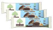 kit 3 Choco Cookies mãe terra Chocolate e Castanhas Brasileiras 80G