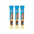 Kit 3 choco wheyfer proteico baunilha crocante 6g de proteina 25g +mu