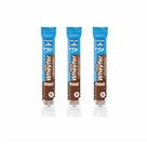 Kit 3 choco wheyfer proteico chocolate c coco crogante 6g de proteina 25g +mu
