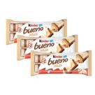 Kit 3 Chocolate Ferrero Kinder Bueno White Branco