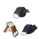 Kit 3 Cinto Masculino Lona Sport Largo Fivela Pino