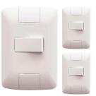 Kit 3 Cj 4X2 1 Interruptor Simples 1 Paralelo Tramontina