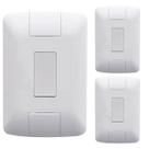 Kit 3 Cj 4X2 1 Interruptor Simples Tramontina 6 A 250 V