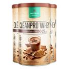 Kit 3 Clean Pro Whey Hidrolisado Cacau Nutrify 450g