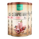 Kit 3 Clean Pro Whey Hidrolisado Frutas Vermelhas Nutrify 450g