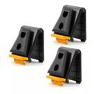 Kit 3 Cliptech Hubs Clip Preto Tb-ct-150 Toughbuilt