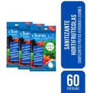 Kit 3 Clorin Salad Mini Pastilhas Concentradas Higienizador