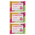 Kit 3 coco, amêndoas e cranberry zero açucar 20g comoamo