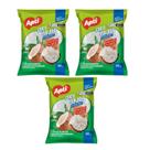 Kit 3 Coco Ralado Zero Açúcar Fino Desidratado Confeitaria e Receitas