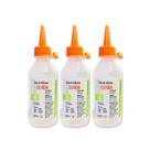 Kit 3 Cola de silicone líquida 100ml Leoarte, uso artístico e profissional
