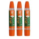 Kit 3 Cola Gel Escolar Artesanato 2 Bicos 30g Leo e Leo