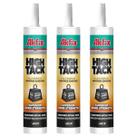 Kit 3 Cola High Tack Híbrido Alta Aderência 290ML-486G- Branco