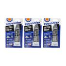Kit 3 Cola Junta Silicone Motor Câmbio Tampas Permatex Ultra Black