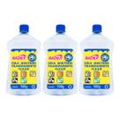 Kit 3 Cola multiuso transparente 500g Radex ideal para slime