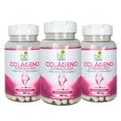 Kit 3 Colágeno Hidrolisado (+ Retinol + Vitamina C) 60 Cápsulas 400mg