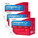 Kit 3 Colágeno Verisol 30x5g Frutas Vermelha + Q10 Maxinutri