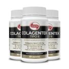 Kit 3 Colagentek Vitafor Tipo II 60 Cápsulas