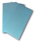 Kit 3 Colchonetes EVA Tapete Ginástica Yoga 100x50x1cm Azul Alasca Bebê