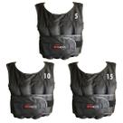 Kit 3 Colete de Peso 5, 10 e 15kg Cross Funcional Rythmoon Fit