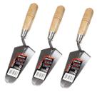Kit 3 colheres de pedreiro bellota 6 polegadas ct reto