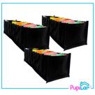 Kit 3 colmeias organizadoras p 10x12x35 tnt preto - pupilar