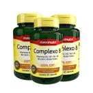 Kit 3 Complexo B 100% IDR com 60 Cápsulas Maxinutri