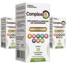 Kit 3 Complexo B Concentrado com 20 Comprimidos Arte Nativa