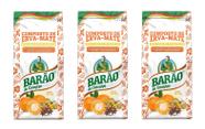 Kit 3 Composto de Erva Mate Sabor Bergamota Barão 500g