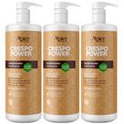 Kit 3 Condicionador Crespo Power Apice Apse Hidratação Cabelo Profissional Limpeza Suave Vegano 1L Kit 3 Condicionador Crespo Power Apice Apse Hidratação Cabelo Profissional Limpeza Suave Vegano 1L